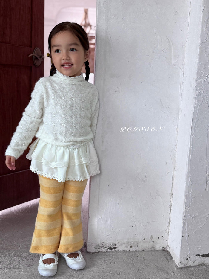 winter lace half turtleneck tee-poisson-23