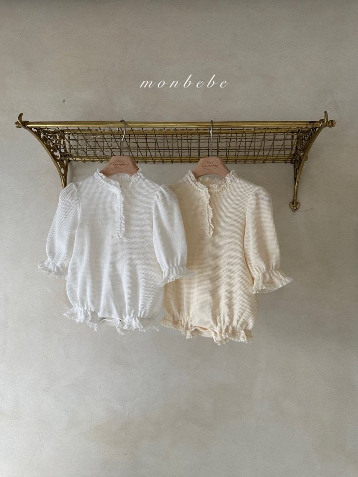 Waffle Double Lace Suit -monbebe-34