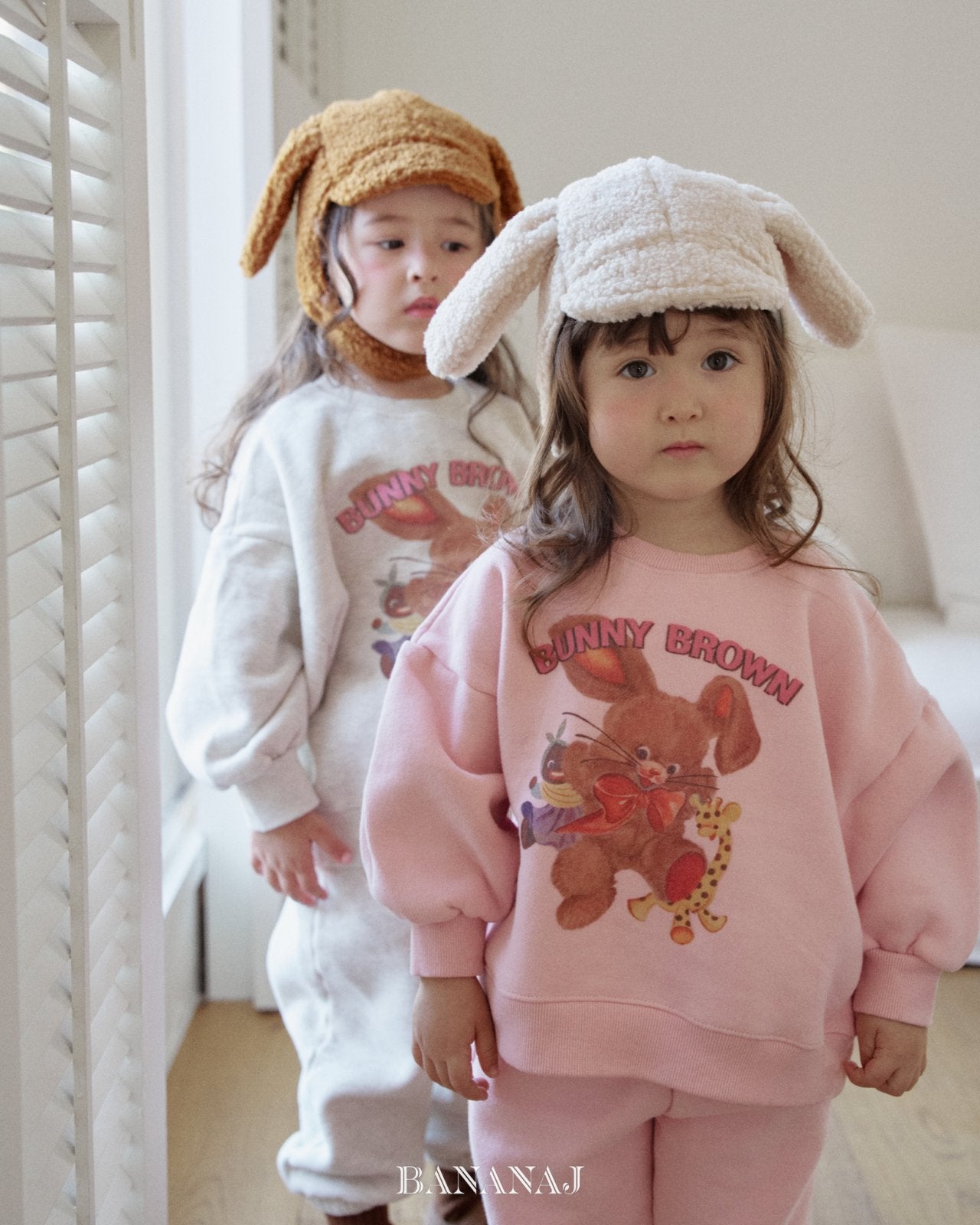 Bunny rabbit SET-banana.j-20