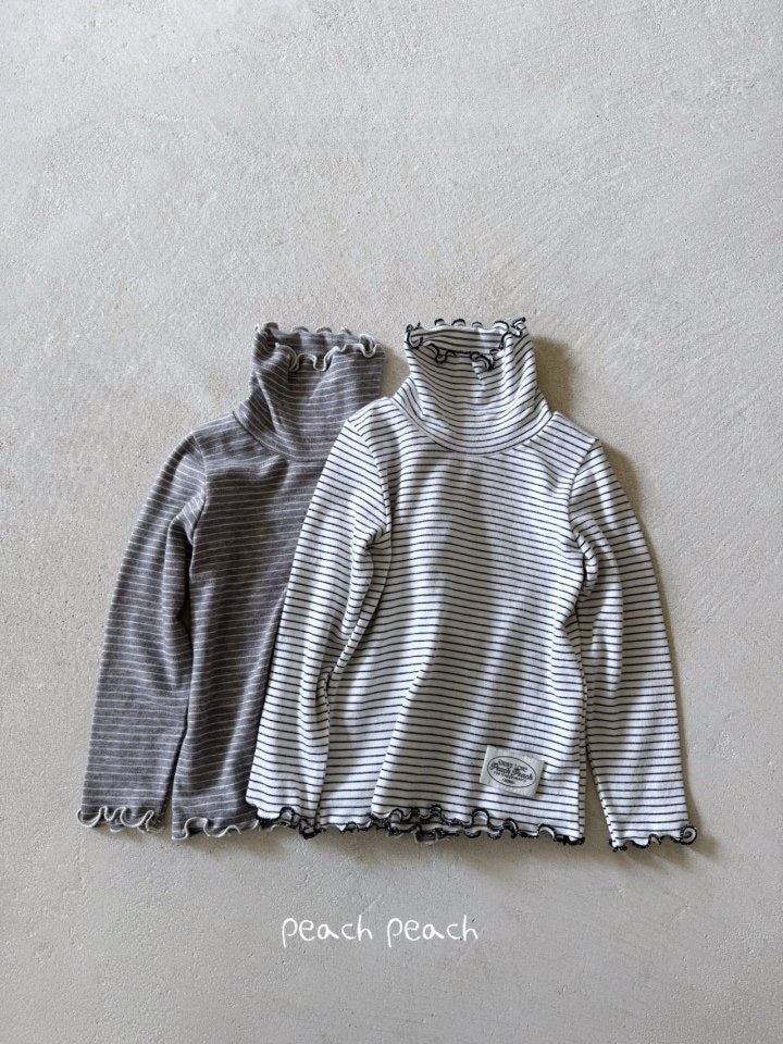 Pompom Polar Tee peach peach-4