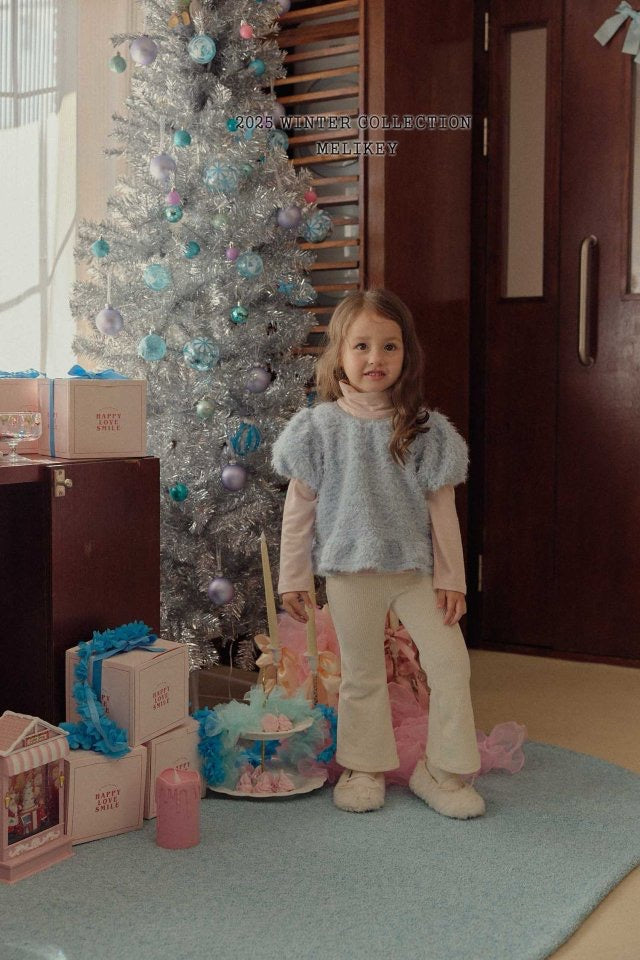 velour bootcut pants-Melikey-3