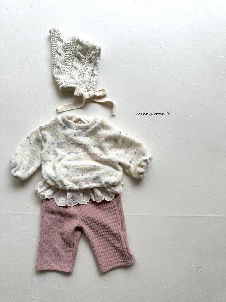 Bubble Lace Leggings - mienbloomb-24