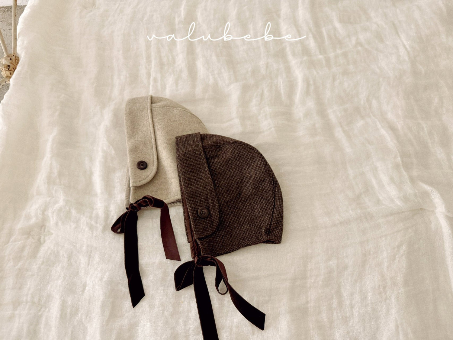 wool bonnet hat-valubebe-1
