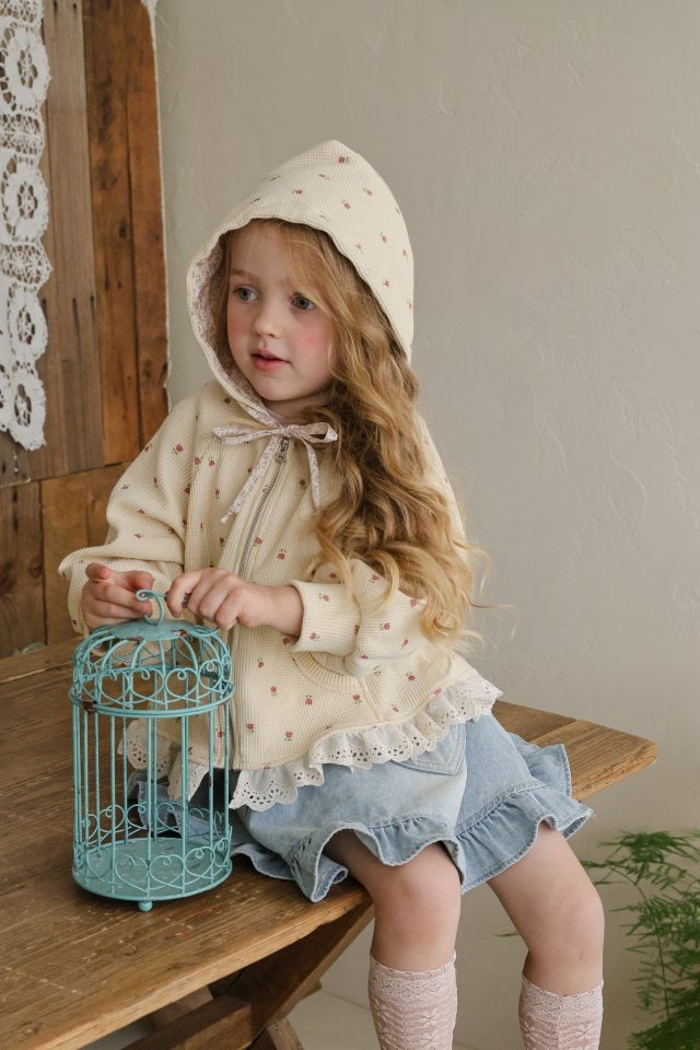 Flower zip up  - flo-23