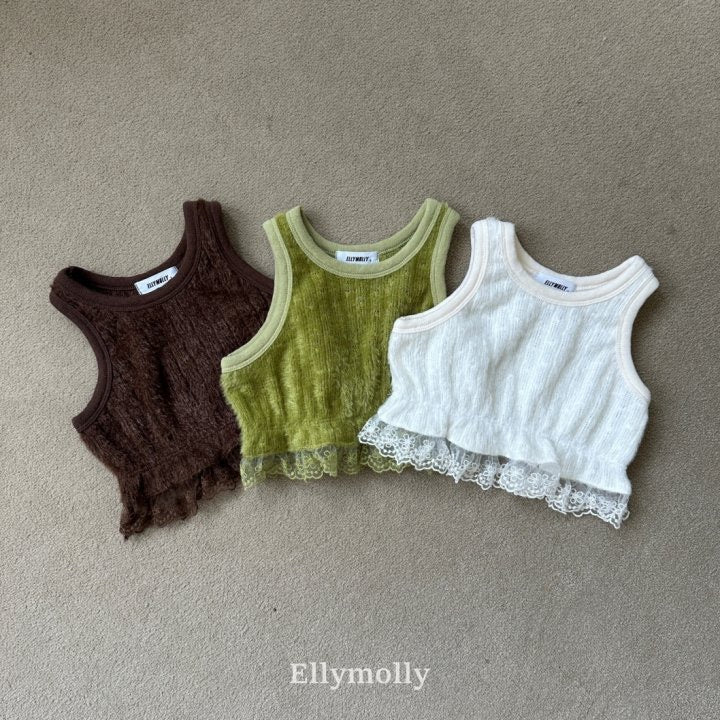blooming knit vest - ellymolly - 15