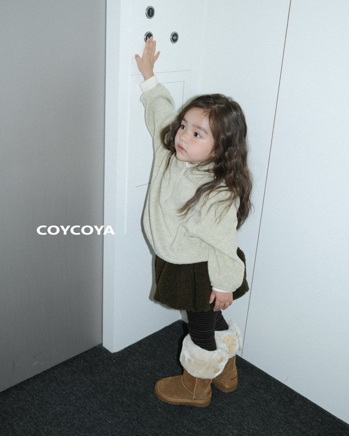 Pastel High Neck Hoodie - COYCOYA-14