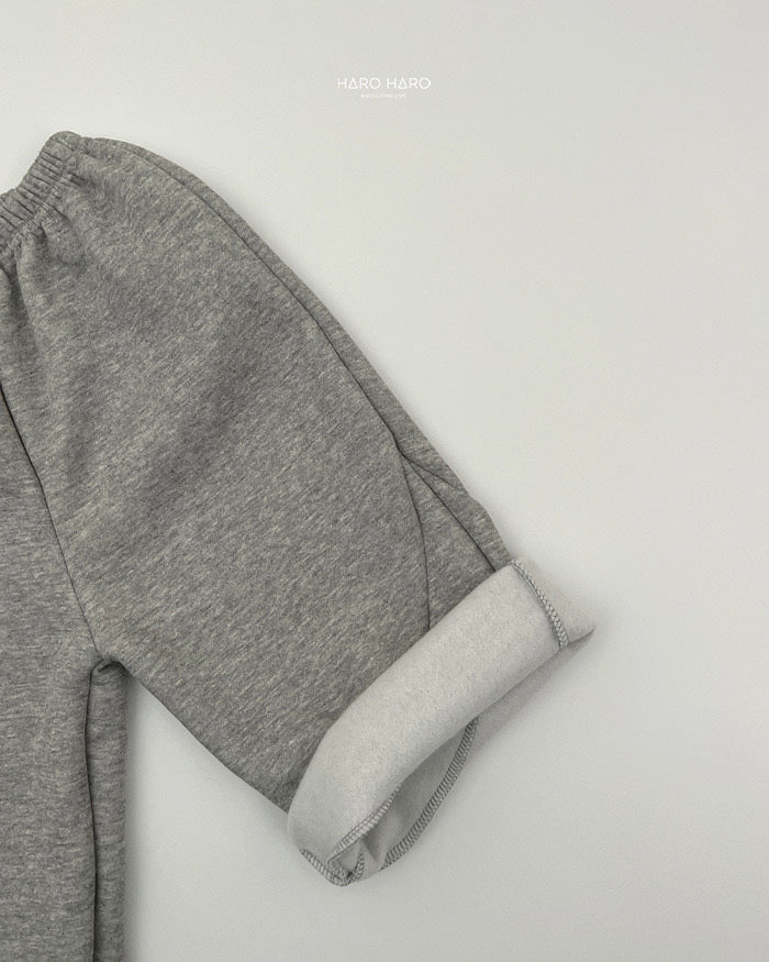 Princess Wide Brushed Pants-HAROHARO-014