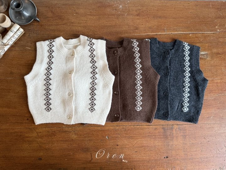 naturo knit vest-OREN-46