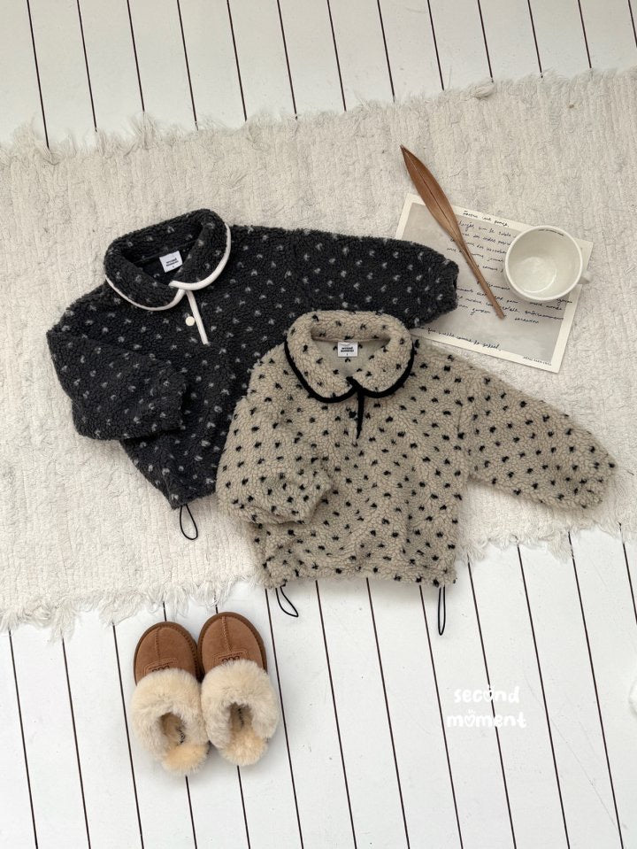 heart fleece anorak -second moment-30