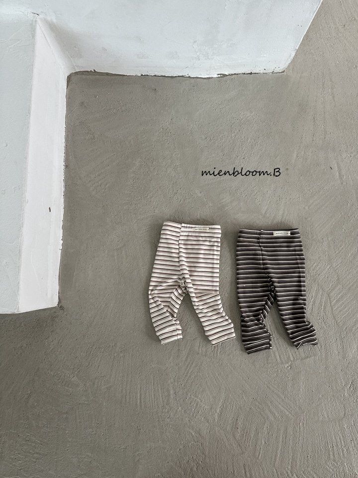 Ppusoon Stripe Leggings - mienbloomb-28