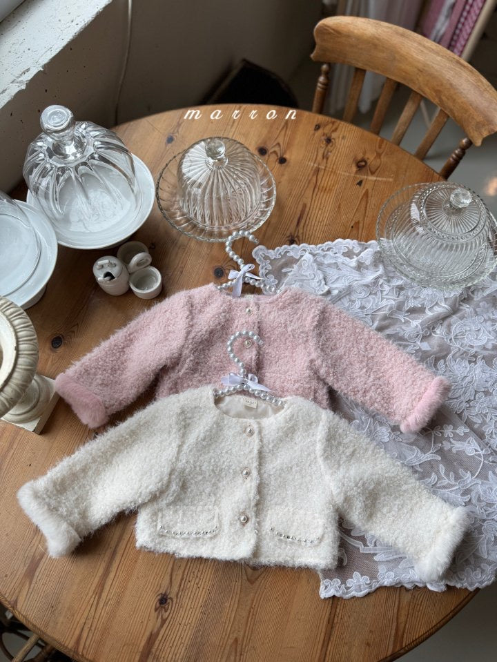 pearl jacket-marron-9