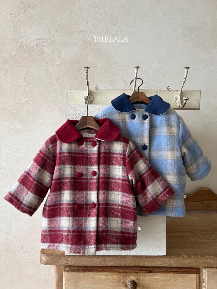 Monet check jacket-the lala-63