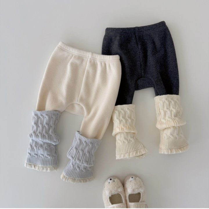 Selly Knit Warmer Leggings - my daughter - 33