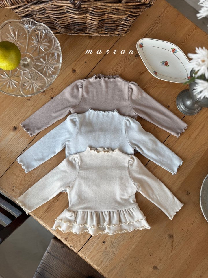 cancan t-shirt-marron-27