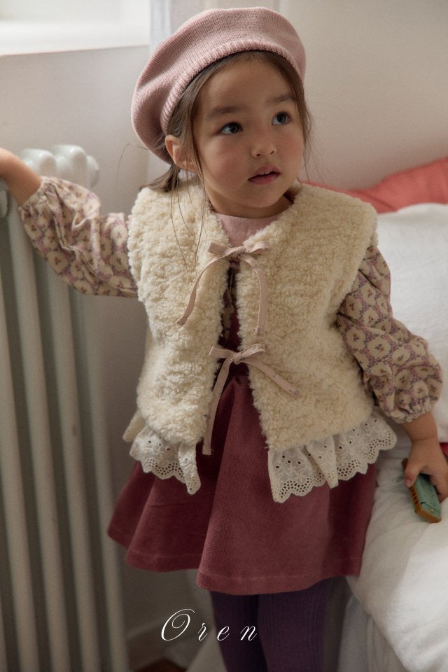 Bianca Fur Vest - OREN-15