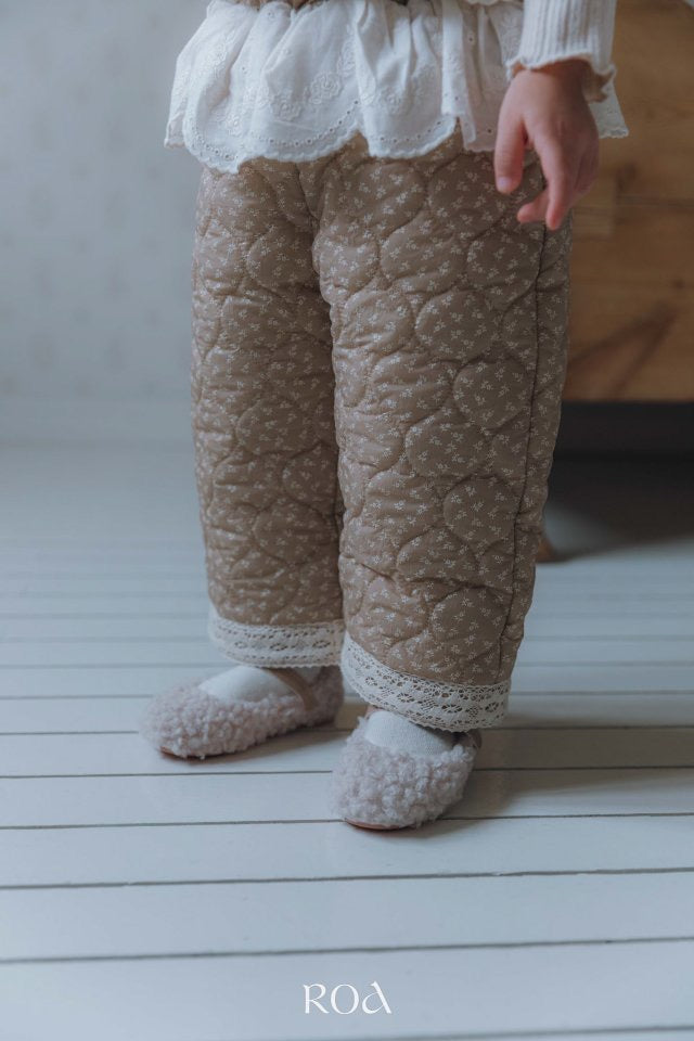 Quilting Lace Pants - Roa - 24