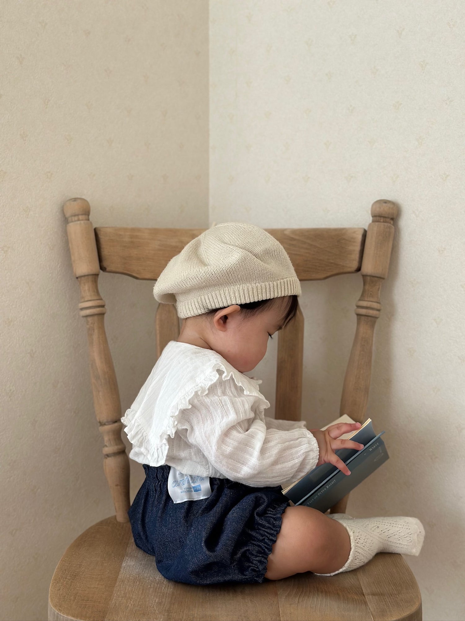 【定番original】denim baby pants /mun kodomofuku