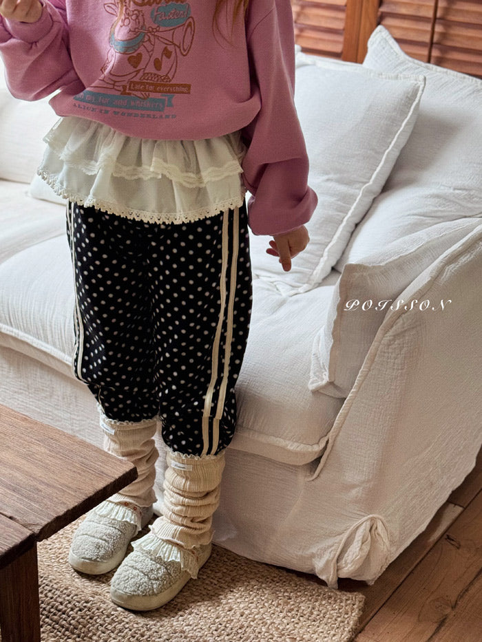 dot fleece pants-poisson-15