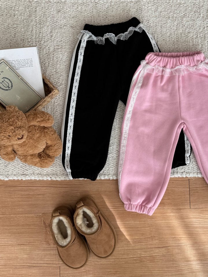 frill line pants -second moment-5