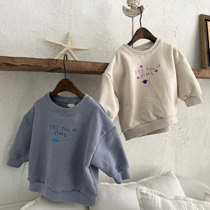 Space Sweatshirt -oatmeal-4