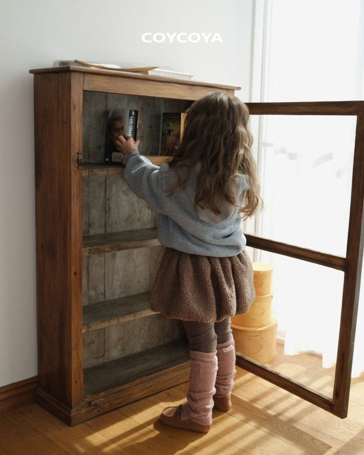 Caramel Brushed Stripe Leggings - COYCOYA-27