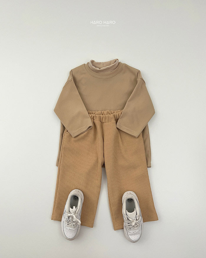 Mink Corduroy Wide Pants -HAROHARO-016