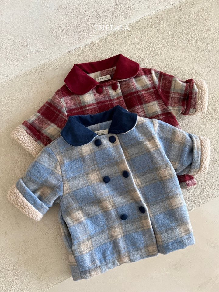 Monet check jacket-the lala-63