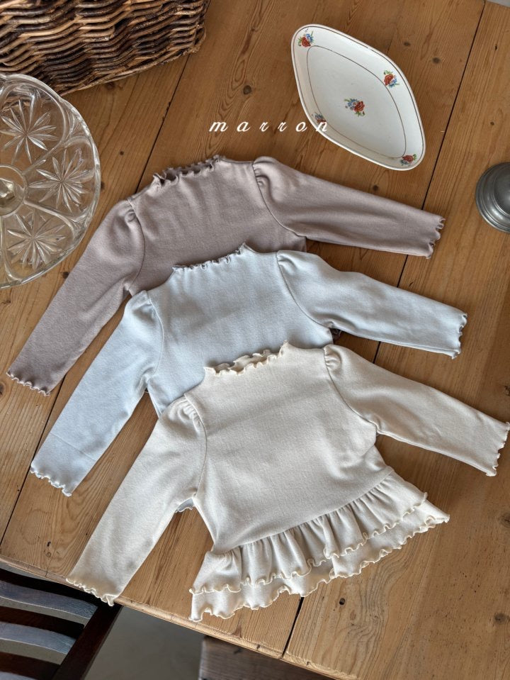 cancan t-shirt-marron-27