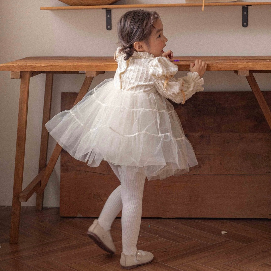 Belle Rose Sha Kkang Dress OREN-2