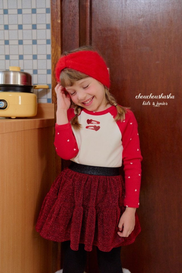 Heart Pin Raglan Tee-chouchoushasha-9