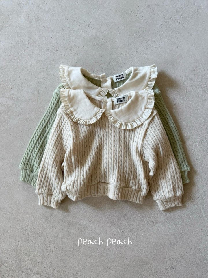 Lauren Collar Knit peach peach-6