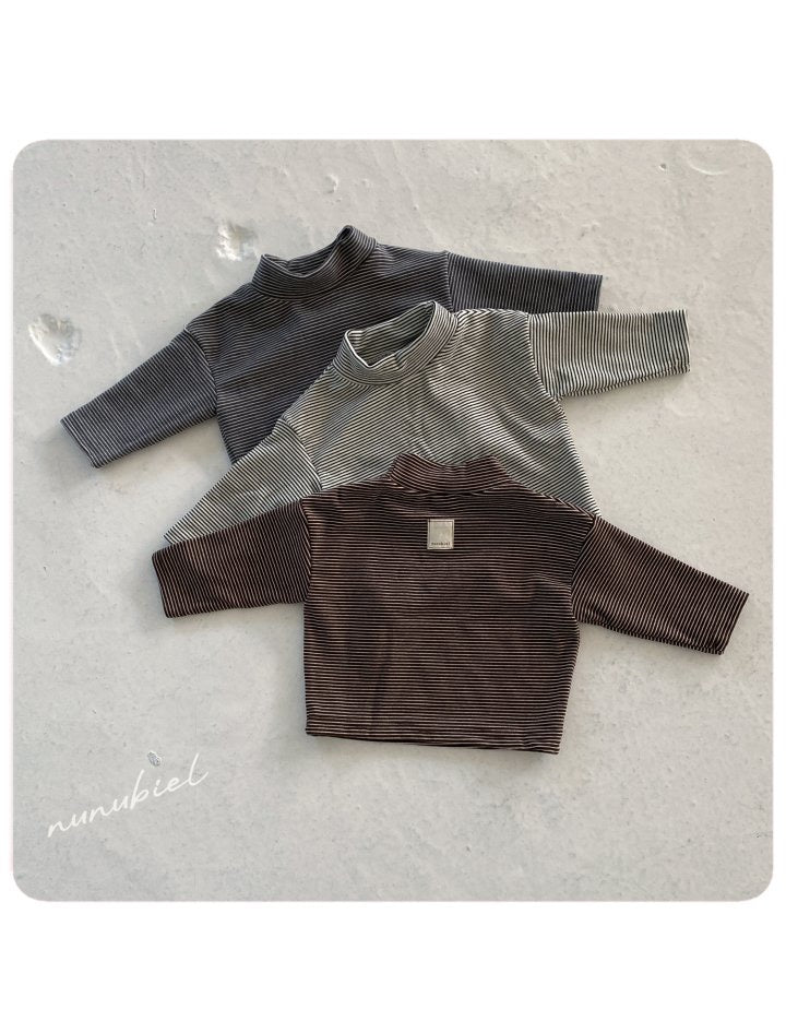 Bebe Stripe Turtleneck -nunubiel-14