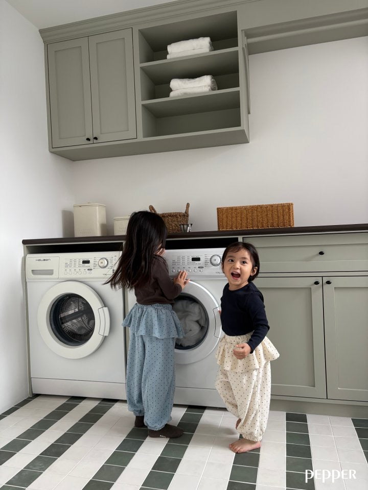 Dotted Cancan Jogger -pepper-29