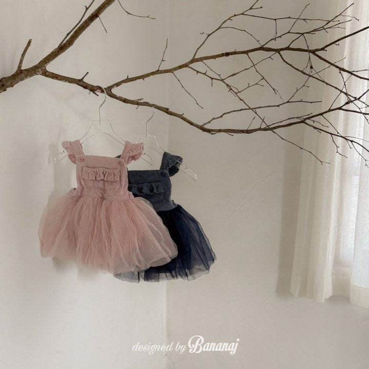 Bebe Tulle Overall Suit - nanamood by banana.j-4