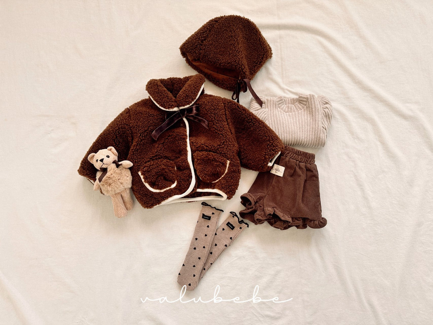 frill half pants-valubebe-7