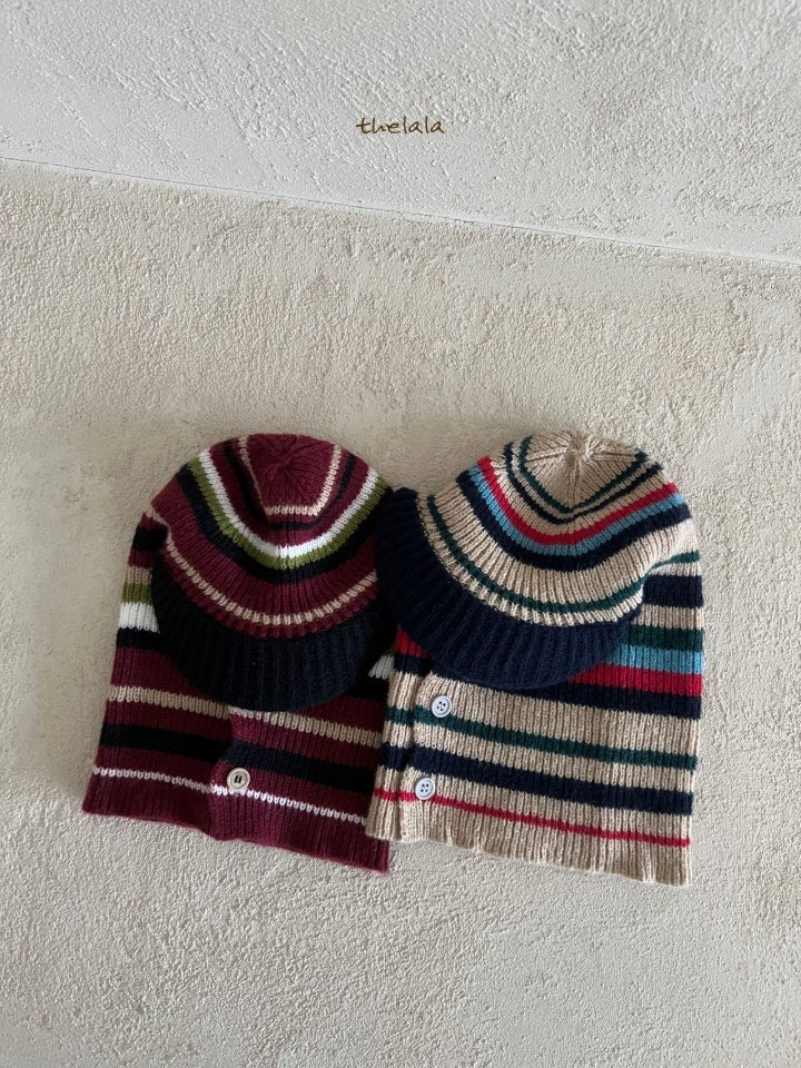 Wind stripe balaclava-the lala-66