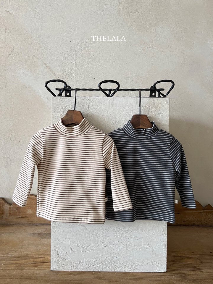 Line polar T-shirt-the lala-56