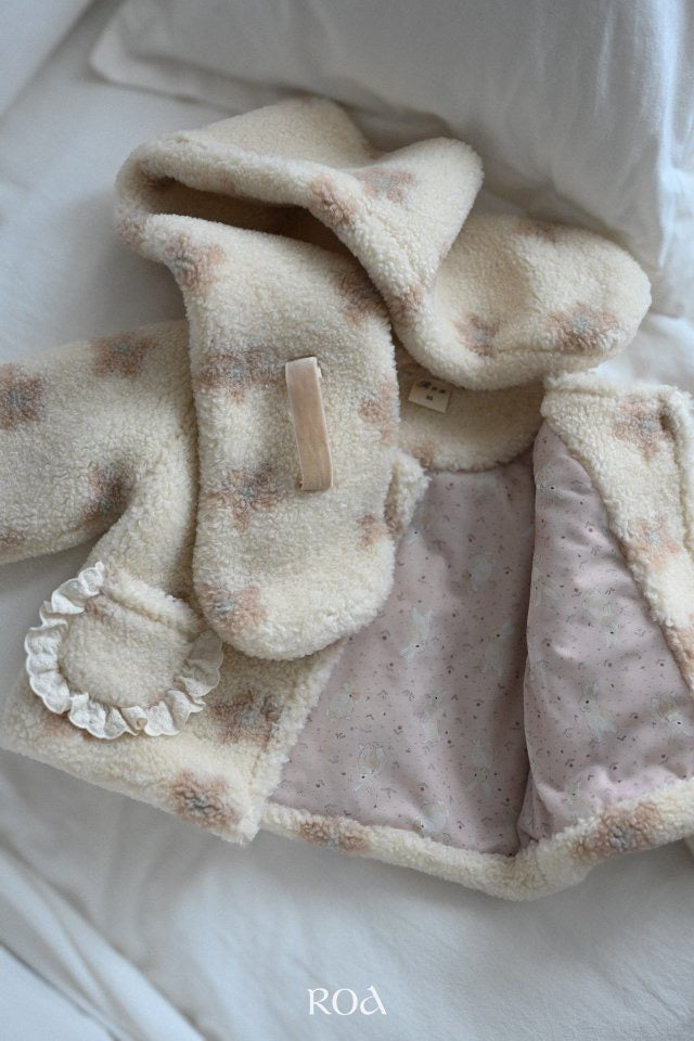 Flower Jacquard Fur JK - Roa - 27