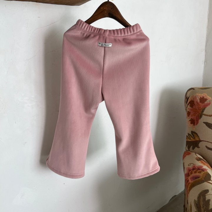 Rain Bootcut Pants -oatmeal-9