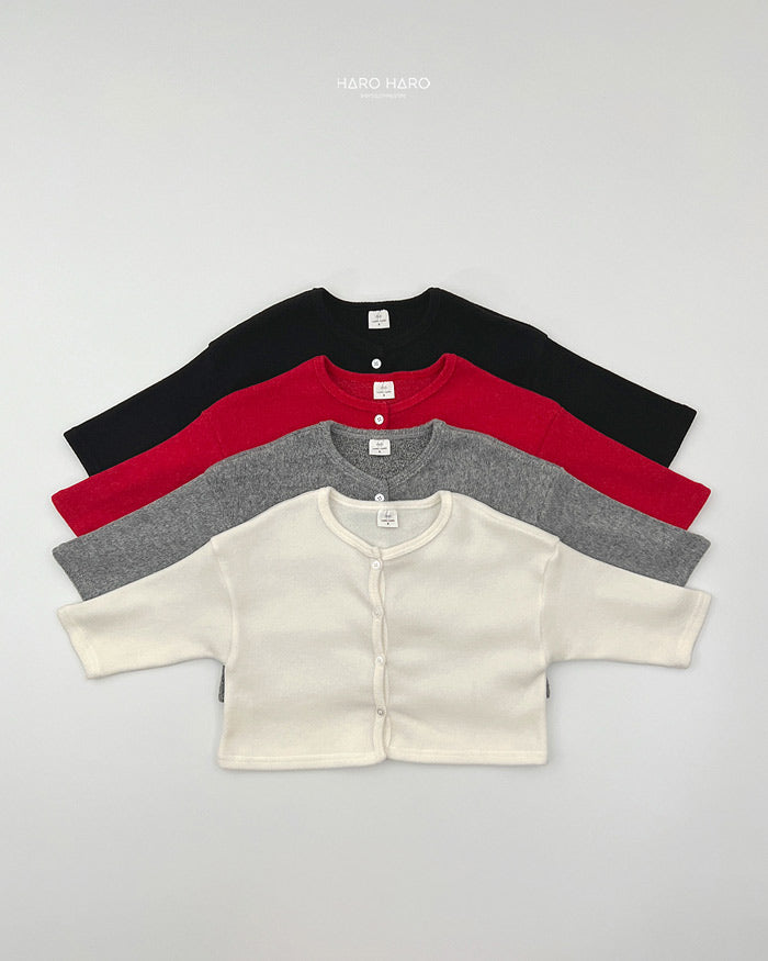 Edge Brushed Cardigan-HAROHARO-010