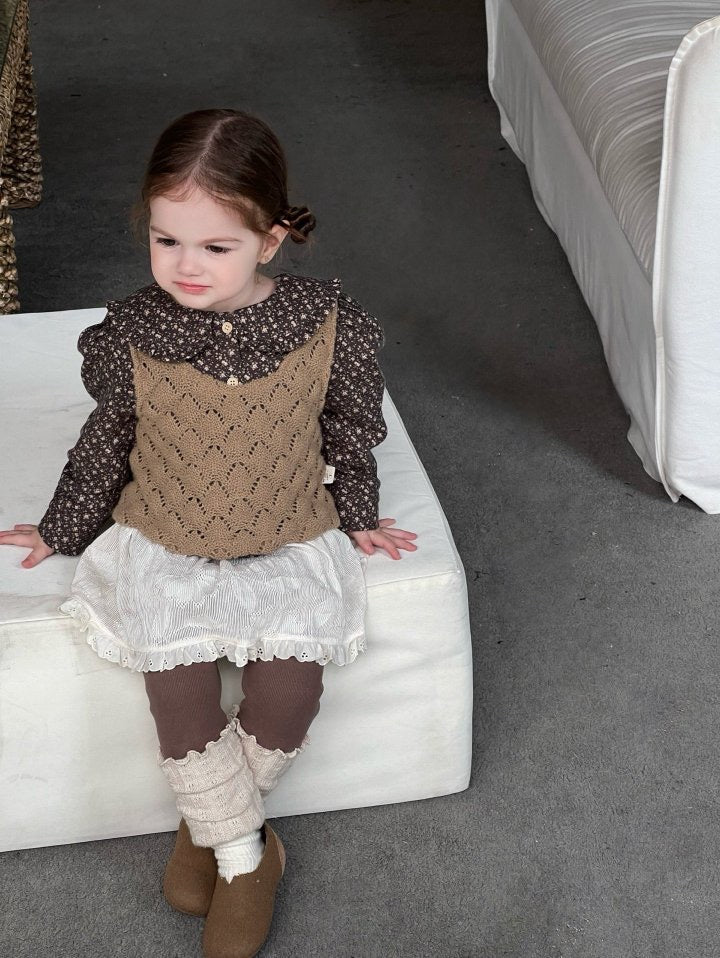 Brown Berry Knit Set - my daughter - 26