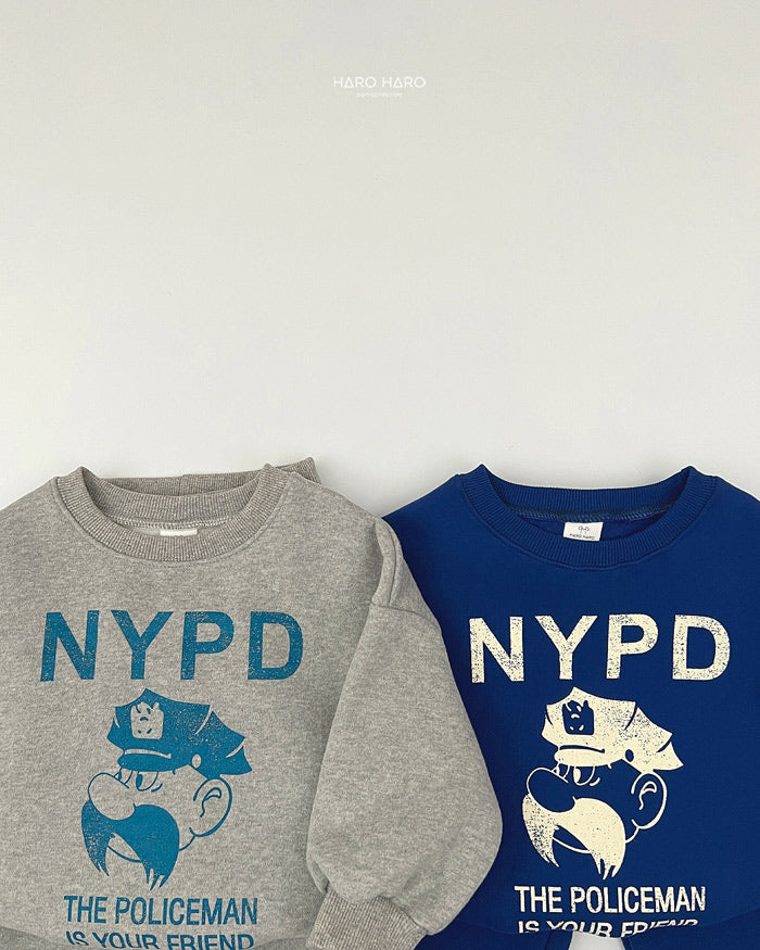 Police Brushed Sweatshirt-HAROHARO-003