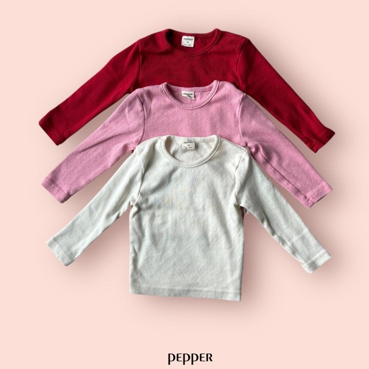 Mimi Eyelet T-shirt-pepper-41