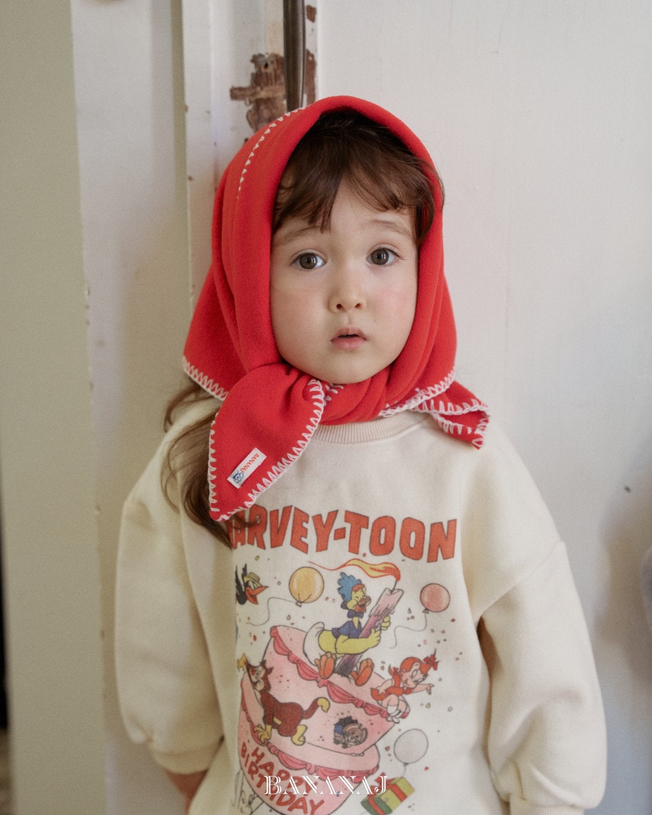 Happy print tee-banana.j-25