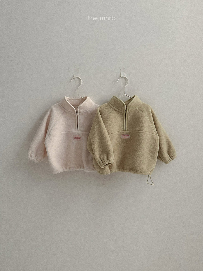 King Fleece Half Zip-Up - minirobe - 36