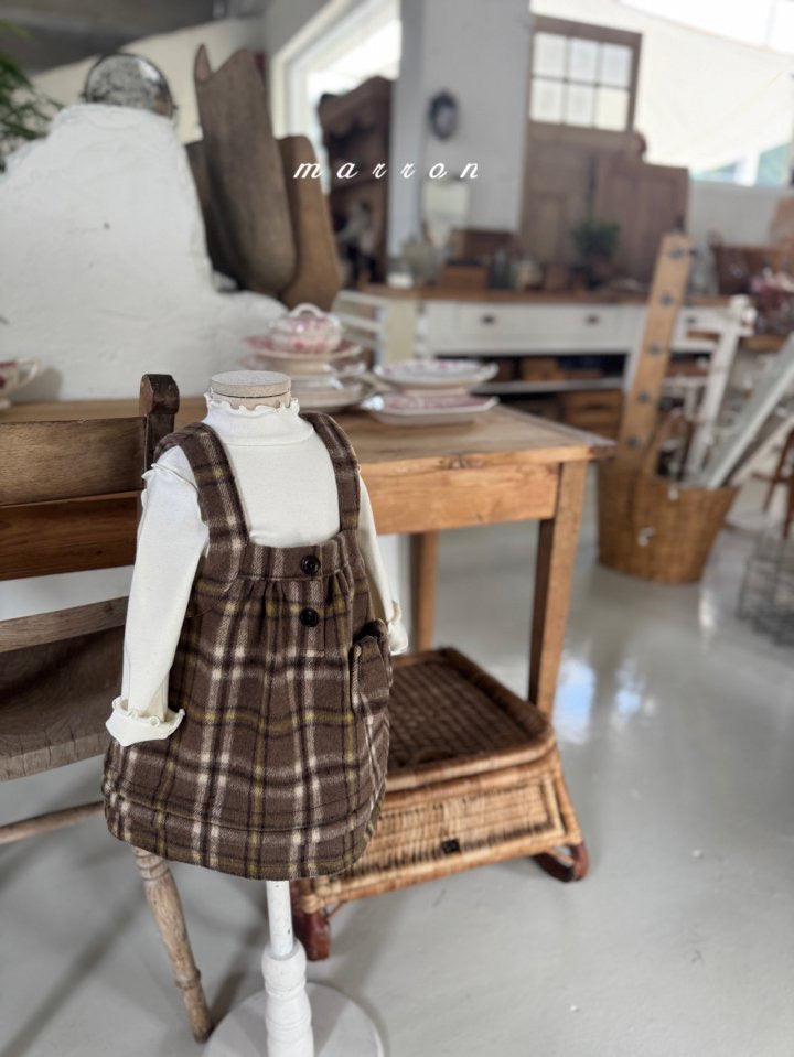 puppy check onepiece-marron-5