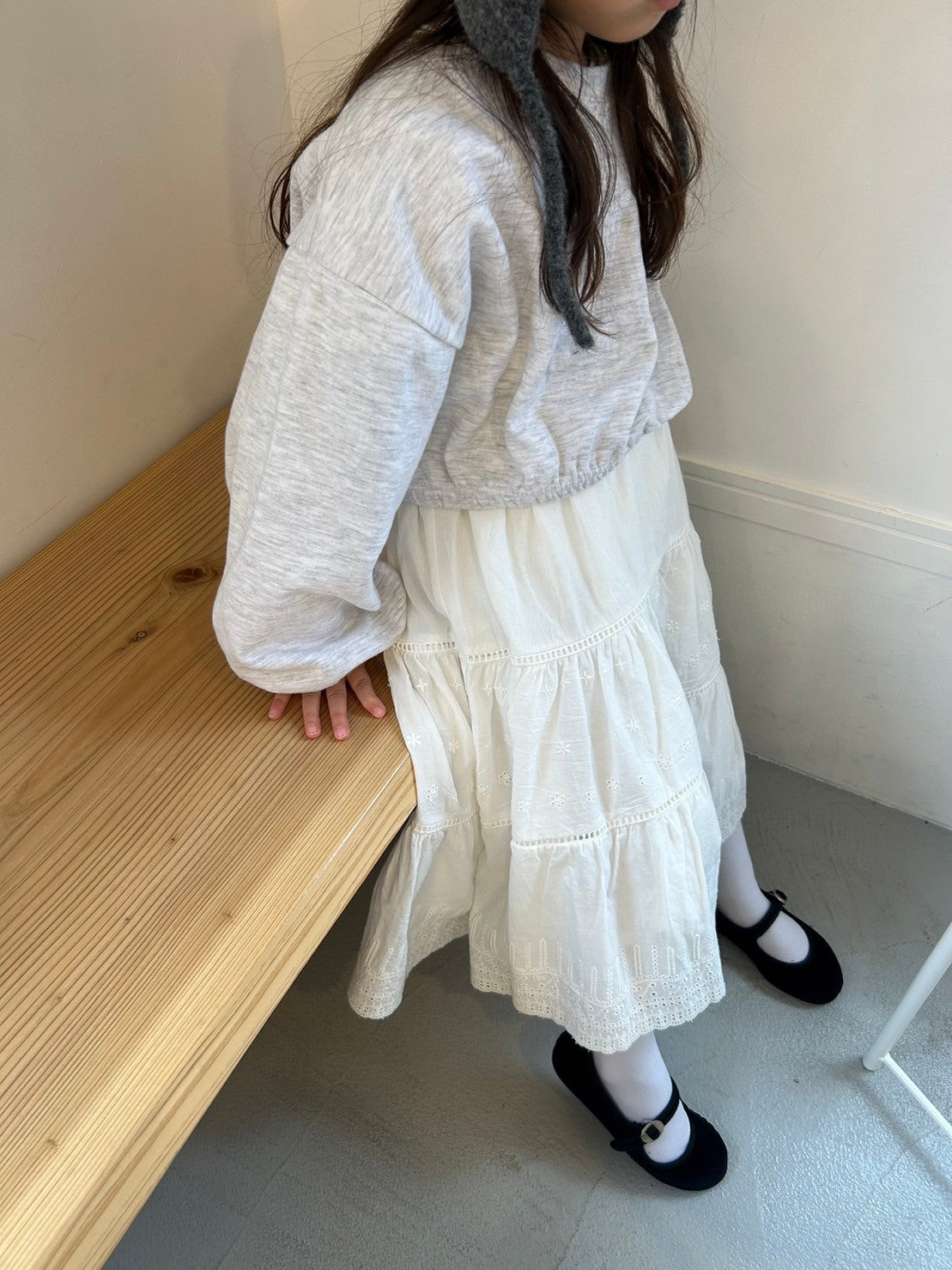 lace skirt /mun kodomofuku