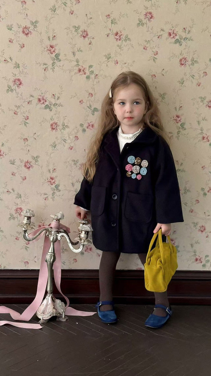 romance blossom wool coat -aiai-2