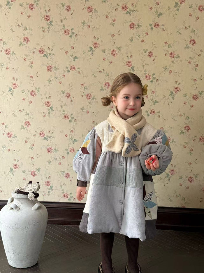 cozy blossom patch coat -aiai-5
