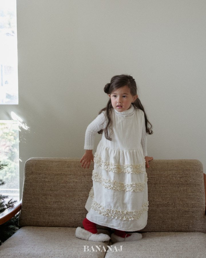 Shabby pleats OP-banana.j-13